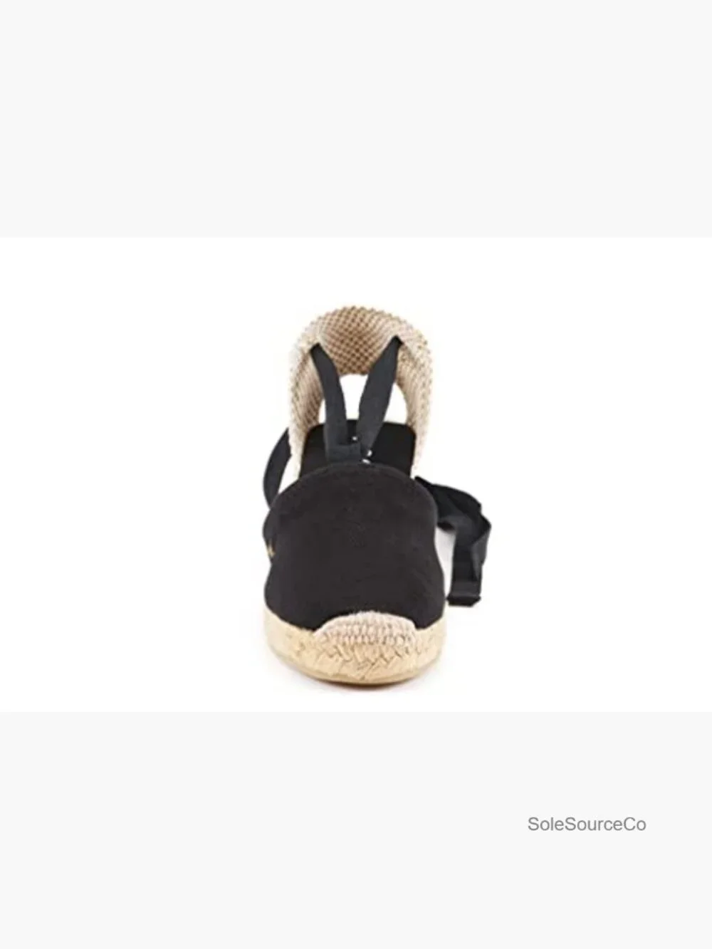 Espadrille Canvas Wedges with Ankle Laces - Handmade in Spain